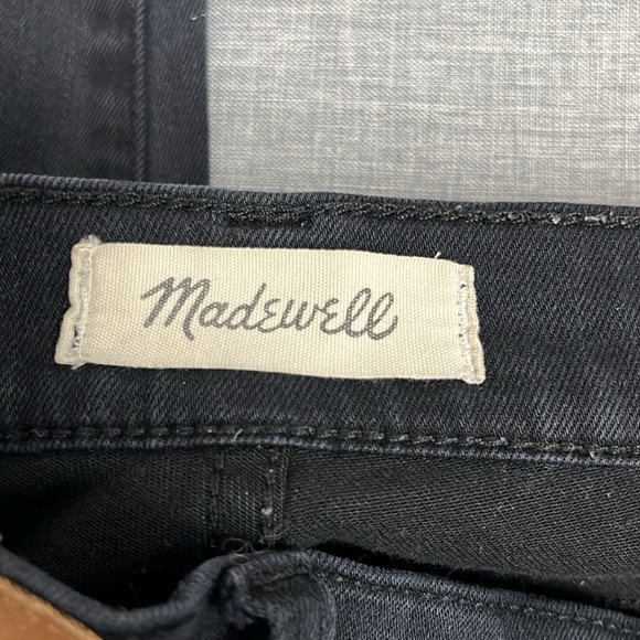 Madewell 9" High-Rise Skinny Jeans in Lunar Wash: - Picture 9 of 10